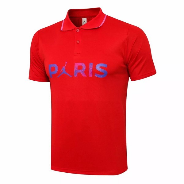 Polo Paris Saint Germain 2021-22 Rojo Purpura